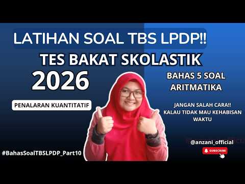 DRILLING SOAL TES BAKAT SKOLASTIK (TPS) PART 19: Volume Bangun Ruang & Luas Permukaan