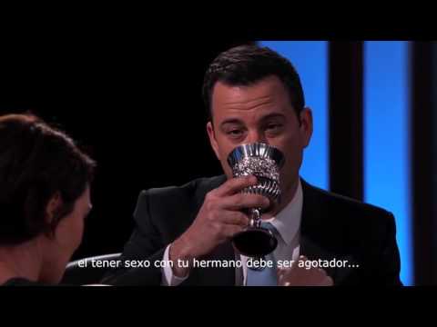 Lena Headey and Jimmy Kimmel hablan al estilo GoT (subtitulado)