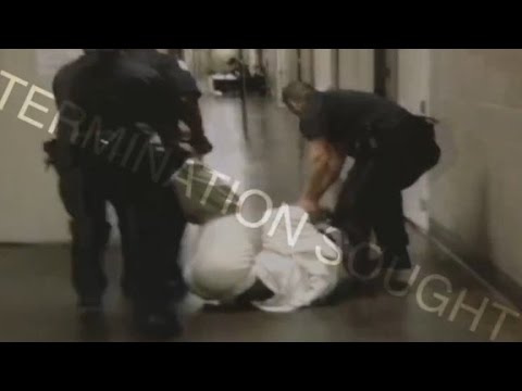 Jail officers fired after 'excessive force' videos