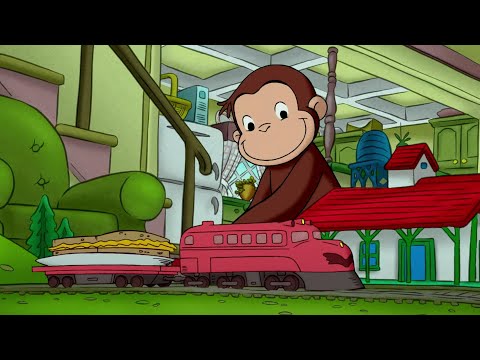 Ciekawski George | George bawi się pociągami | Bajki Po Polsku