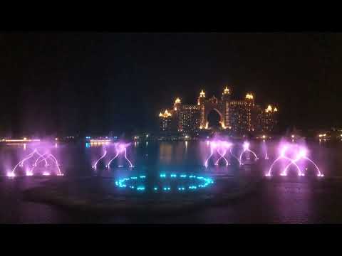The Palm Dubai fountain 6