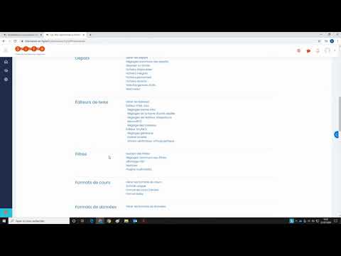 Texte à trou sur Moodle
