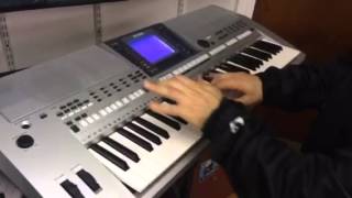 Video thumbnail for Yamaha PSR-S700 Demo 1 by Folkies Music