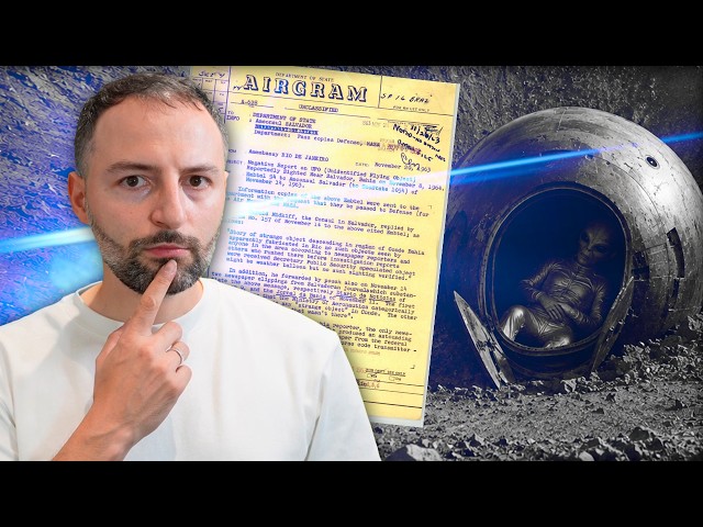 DESCLASIFICADO: Encontraron un EXTRATERRESTRE Dentro de una Esfera que Cayó del Cielo