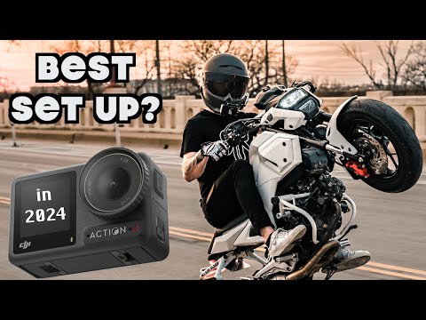 Best Motorcycle Camera Set Up? - DJI Osmo Action 4 - Full Review