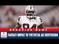 Fantasy Impact of The Potential Antonio Brown Suspension | Breaking News | Fantasy Football Today