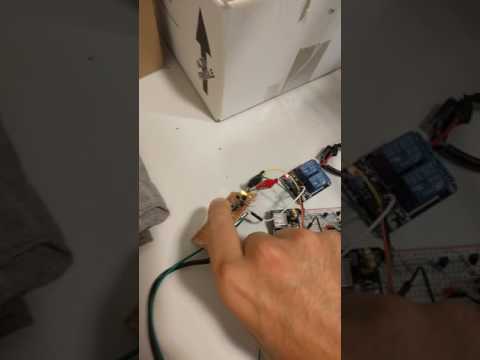 Shutdown 3d printer with a relay