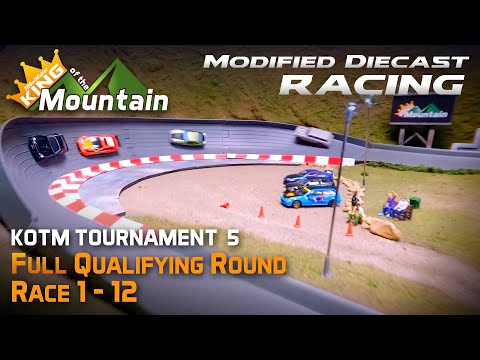 KotM Tournament 5 (FULL Qualifying Round) Modified Diecast Car Racing