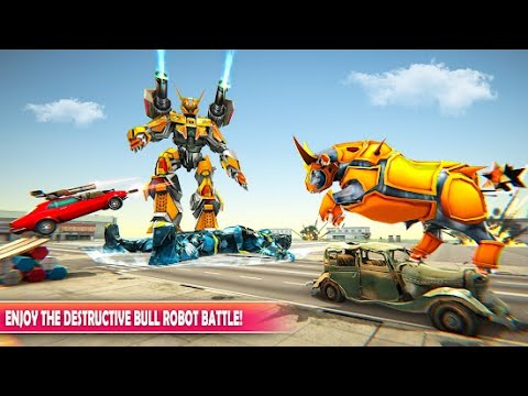 How to play  Bull Robot Car Transform Game #CradleyCreations