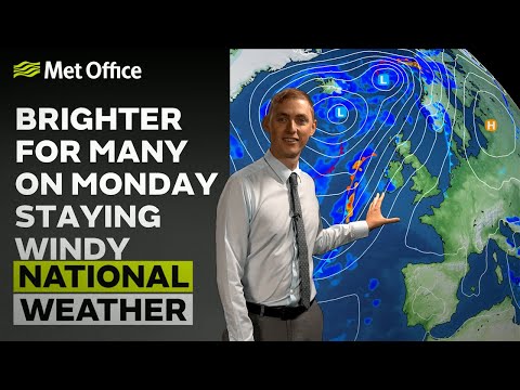 24/09/23 – Further showers in the north – Evening Weather Forecast UK – Met Office Weather