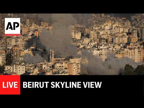 LIVE: Beirut skyline as Israeli military ramps up operations in Lebanon
