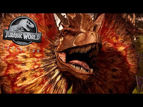 Dilophosaurus ATTACKS! - Life in the Jurassic || Jurassic World Evolution 🦖 [4K] 🦖