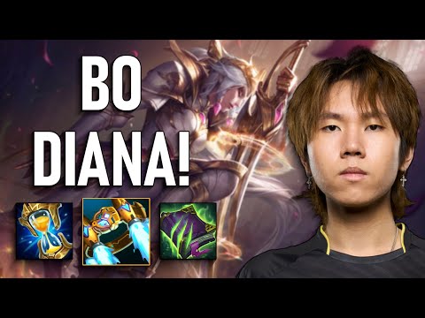 BO 1v9 ON DIANA! VIT Bo Diana Jungle vs. Poppy - EUW CHALLENGER GAMEPLAY - Patch 13.1 S13