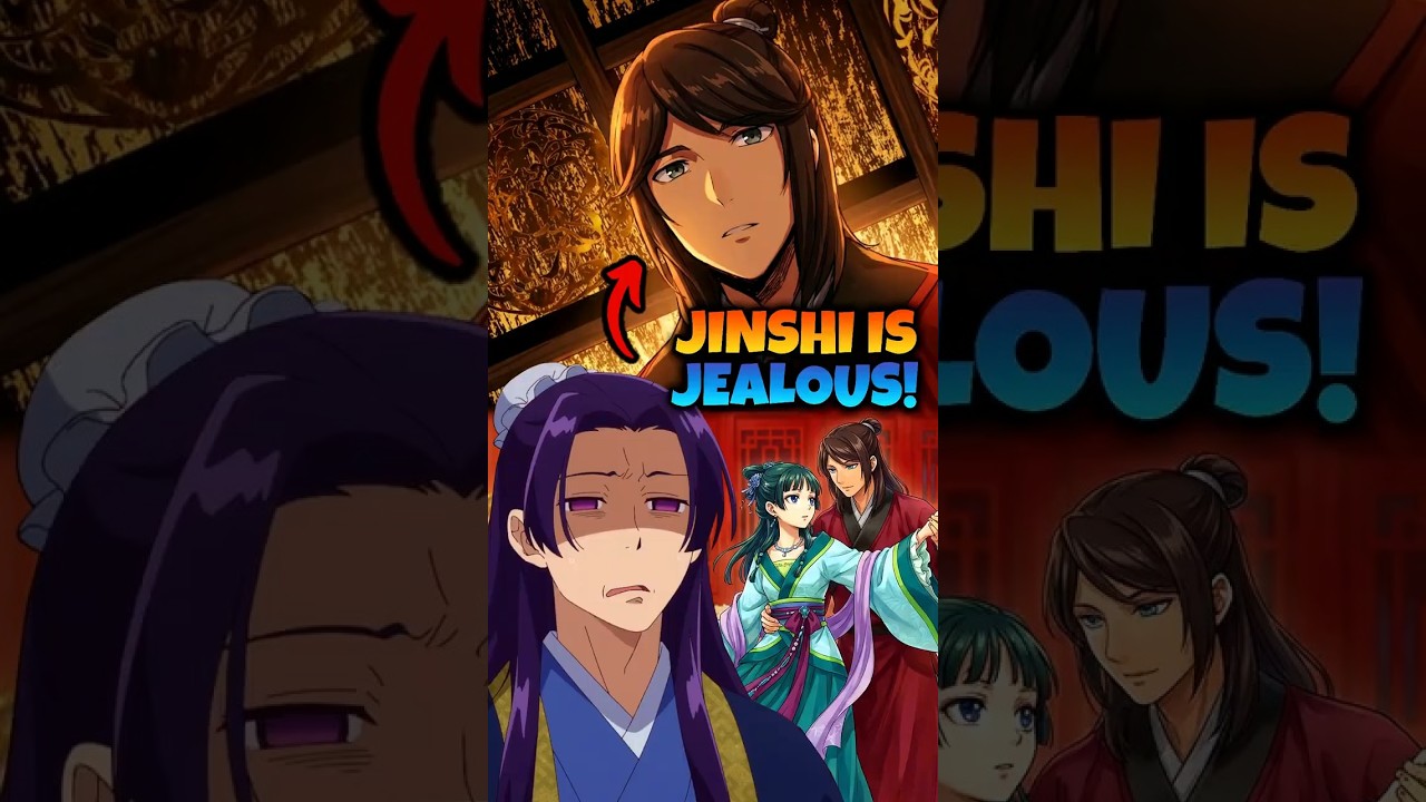 Jinshi’s most DIABOLICAL jealousy moment! #apothecarydiaries #kusuriyanohitorigoto #maomao #jinshi