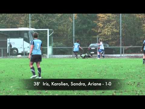 20111106 DVC - Berchem - goals van Ariane en Amber 2-0