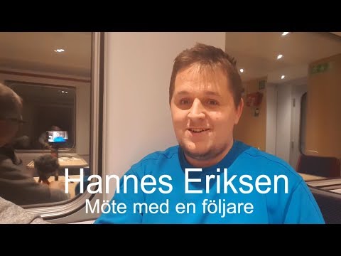 2018-11-27 MÖT EN FÖLJARE - Hannes Eriksen