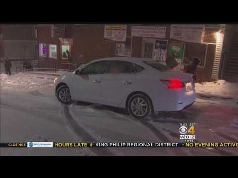First Snowstorm Makes Worcester Hills Impassable
