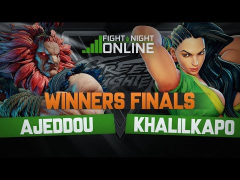 【Winners Finals】Ajeddou ( Akuma ) vs ST Khalilkapo ( Laura ) - Fight Night Online #07