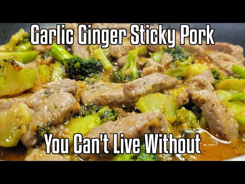 Garlic Ginger Sticky Pork You Can't Live Without