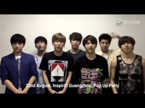 150702 2015 POPUP INFINITE PARTY greeting message