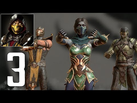 Mortal Kombat Mobile - Gameplay Walkthrough Part 3 - Jade MK11