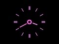 Countdown V 116 Pink Neon Clock 12 H In 5 Minutes With Sound Effects And Voice 10sec