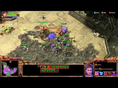 Starcraft II HotS - Campaign Planet Korhal Mission: Planetfall
