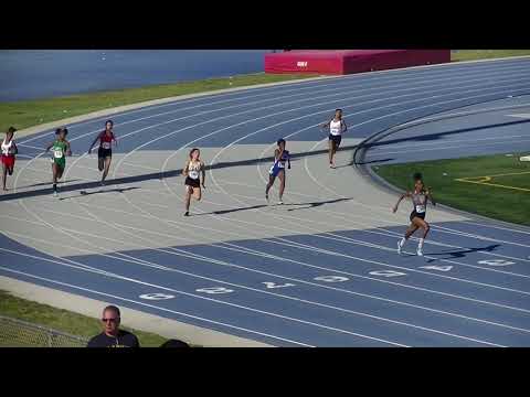 Girls 200 Meter Dash Heat 4 Prelim Sam Burley Hall of Fame - 3/2/2019