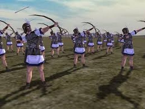Total War Rome :Archer Massacre