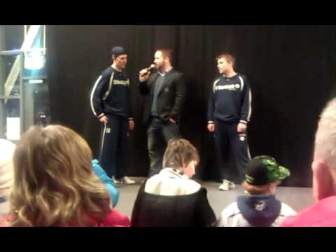 Tobbe Forsberg & MADS BÖDKER! i Fans Corner