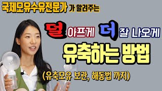 유축기 사용방법&꿀팁!! 그리고 유축모유 보관, 해동방법 까지! (feat.시밀레유축기)