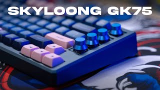 A Keyboard with 4 Knobs - Skyloong GK75 Review Teardown & Sound Test