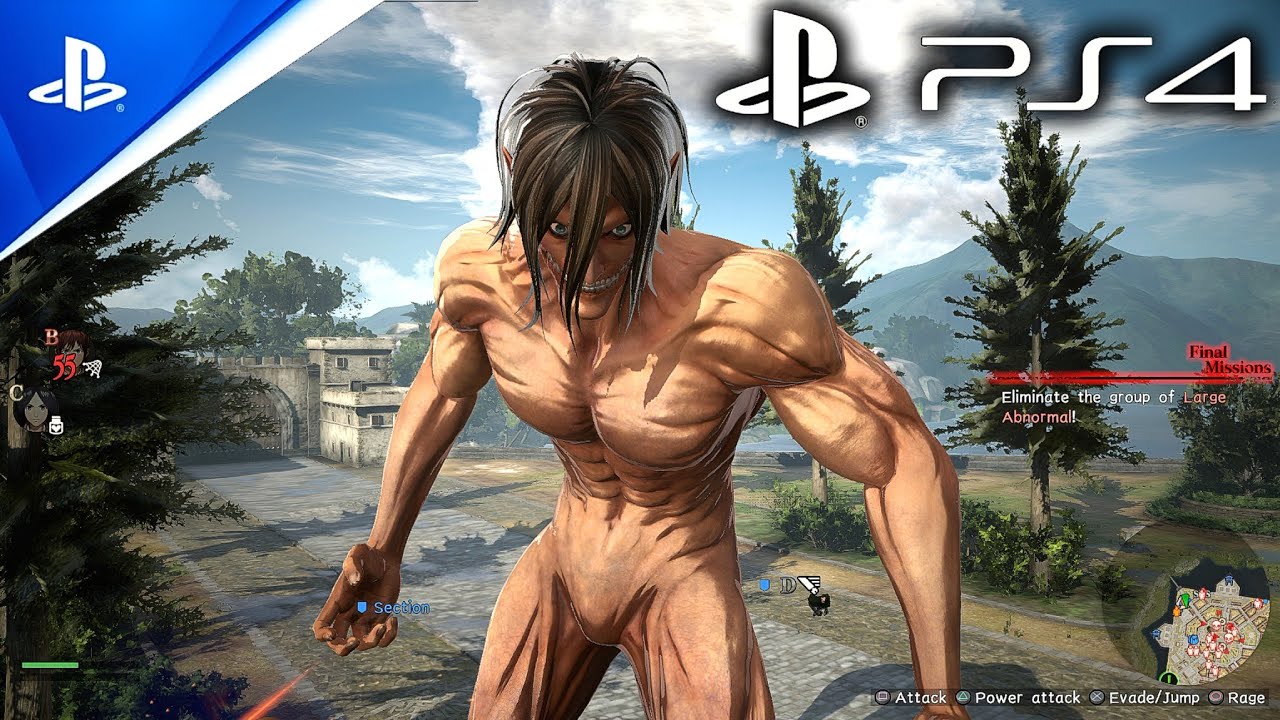 Attack on Titan 2 Final Battle - PS4 Gameplay