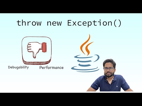 Are Exceptions Impacting Your Performance Java