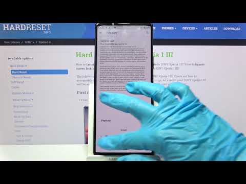 How to Change Font Size in SONY Xperia 1 III – Set Up Font Size