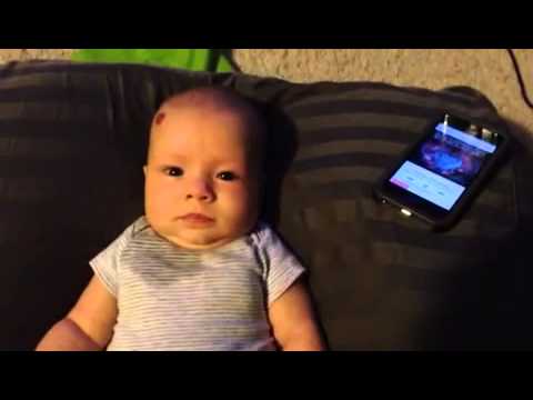 Baby loves heavy metal and stops crying