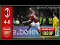 AC Milan v Arsenal: 4-0 #UCL 2011-12 - Round of 16 First leg - English Commentary - HD