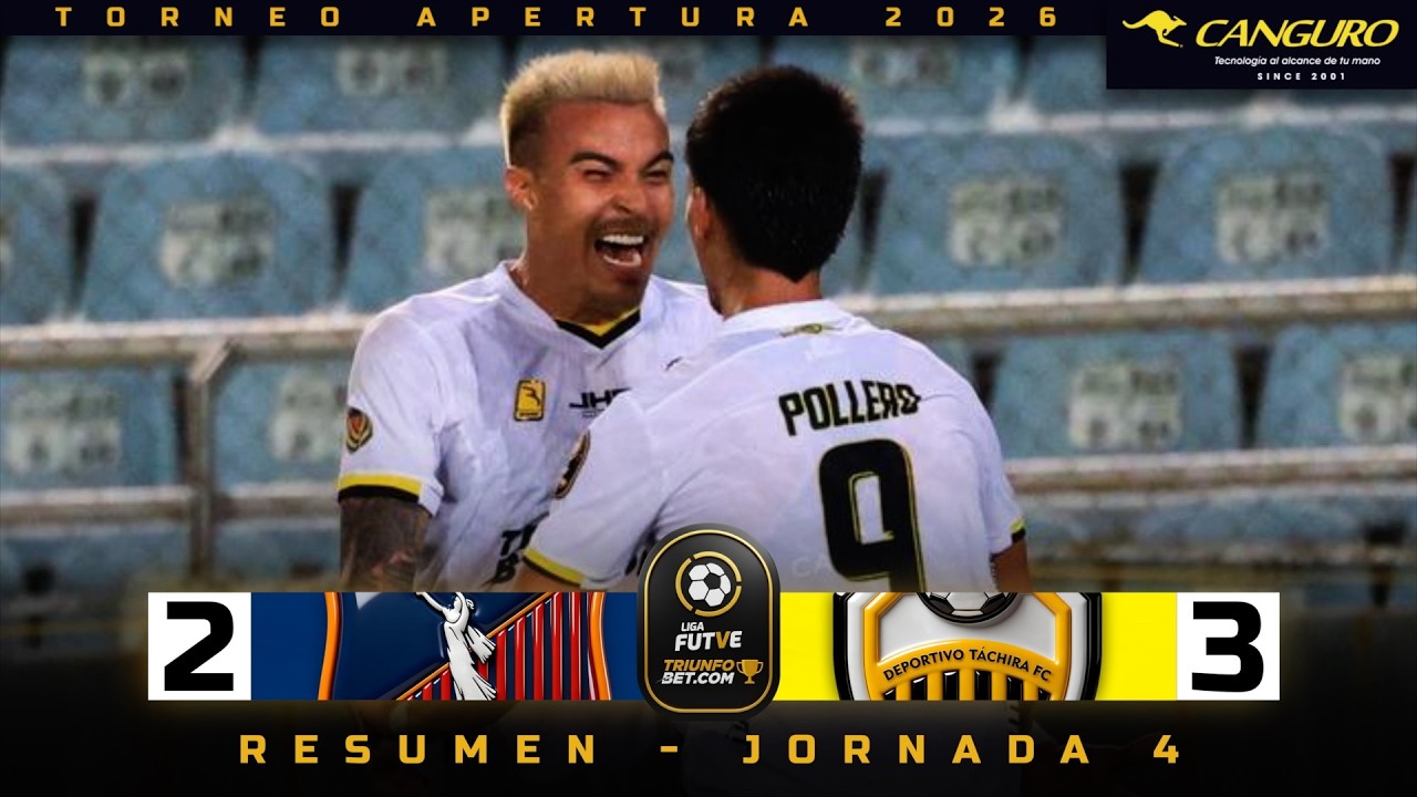 Monagas vs Deportivo Táchira Highlights