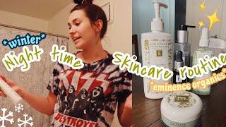 Night Winter Skincare Routine | vlogmas day 18