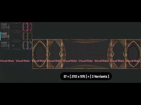 37 = [ 2112 x 576 ] = [ 3 Varriants ] | Mapping | Visual Wala