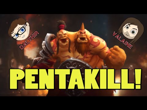 Heroes of the storm - Cho'gall first look + Pentakill!