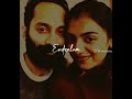 Nazriya Fahad ️Fahad Fazil ️ Tamil Love Song WhatsApp Status