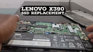 Lenovo x390 SSD Replacement