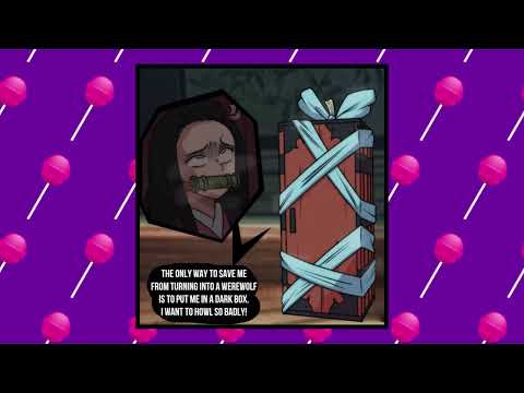 Nezuko in Box | Demon Slayer Comic Dub