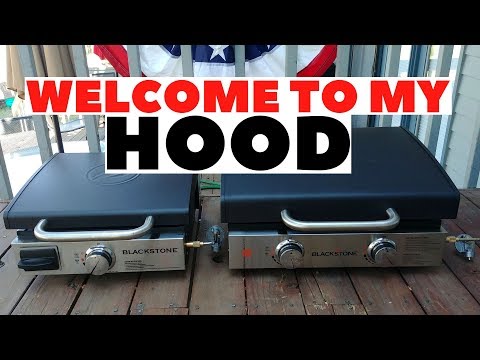 BRAND NEW Blackstone 17" and 22" Tabletop Griddle Hoods!
