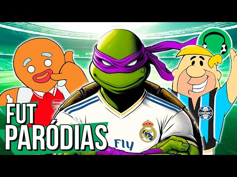 ♫ E SE OS JOGADORES FOSSEM DESENHOS ANIMADOS? | FutParódias