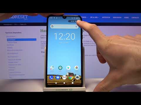 How to record the screen on ZTE Blade A7s - screen recording