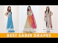 Learn 3 Easy Saree Drapes For Beginners