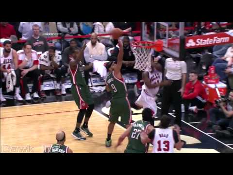 (Copyright Dawk Ins) Pau Gasol vs Bucks (Full Highlights) (01/10/15) Career High!