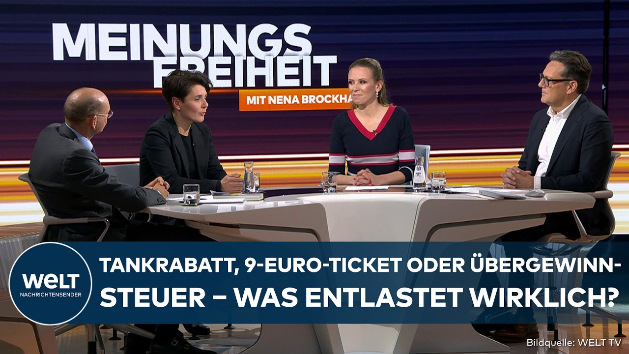MEINUNGSFREIHEIT: "Tankrabatt nur Symbolpolitik" – Welche Maßnahmen entlasten die Bürger wirklich?